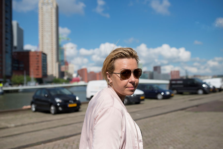 portret in Rotterdam