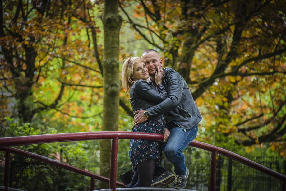 koppelshoot op brug