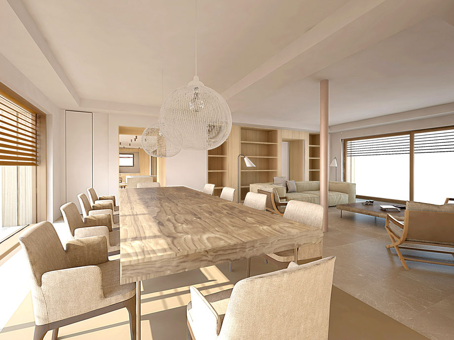 Rénovation et extension d'une villa en Provence