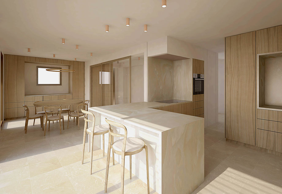 Rénovation et extension d'une villa en Provence