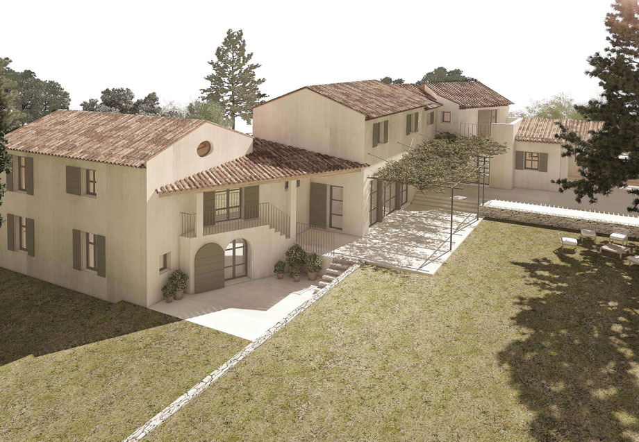 Rénovation d'une maison dans le Var