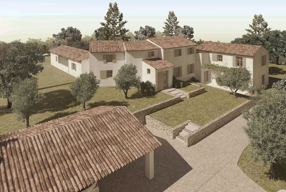 Rénovation d'une maison dans le Var
