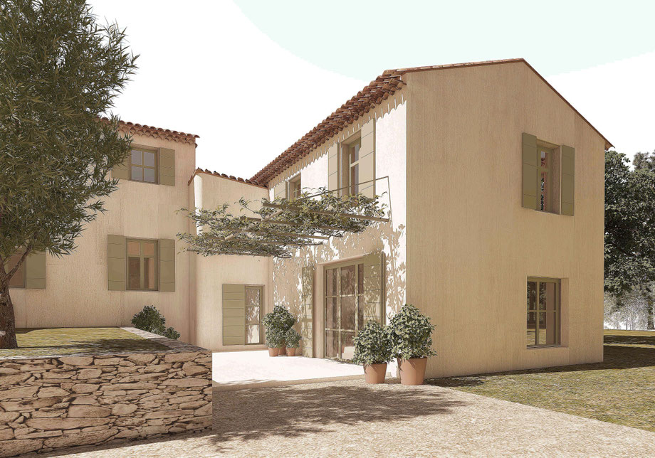 Rénovation d'une maison dans le Var