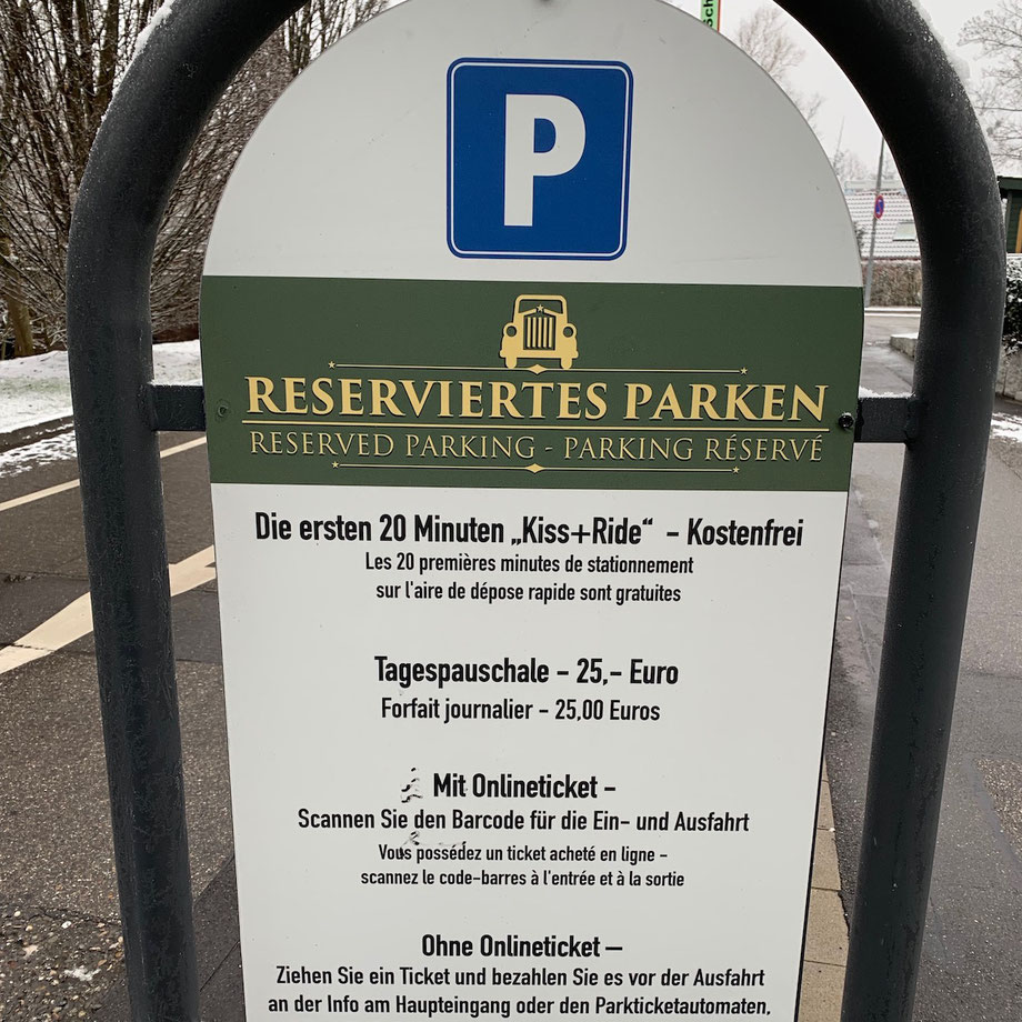 Reserviertes Parken Europa-Park