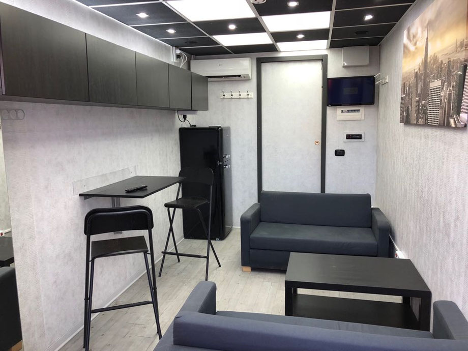 hospitality truck, motorhome