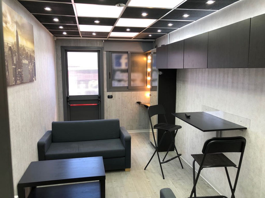 hospitality truck, motorhome