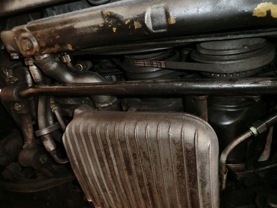 Unterseite V8 Motor W109 300SEL