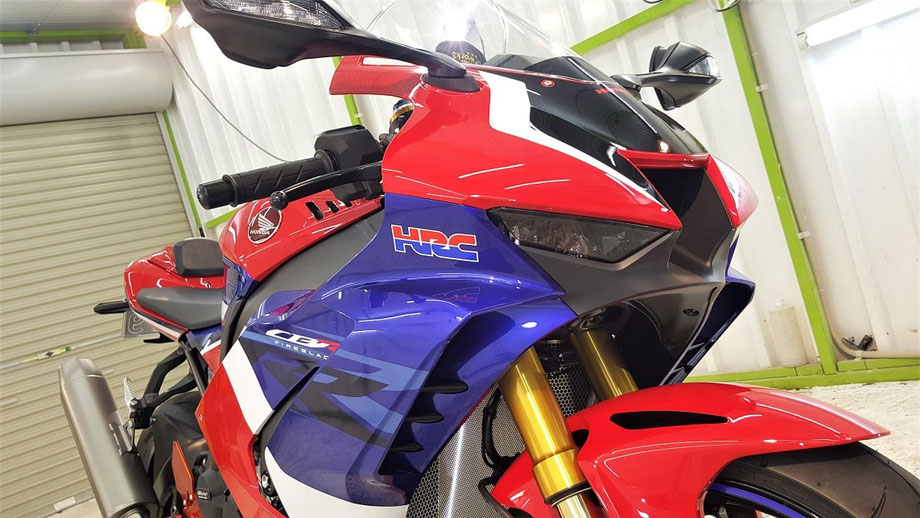 cbr1000rrr ナノガラスコーティング完成 埼玉 アートディテール