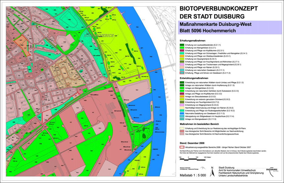 Quelle: Stadt Duisburg Biotopverbundkonzept Blatt 5096. Erstellt 2008, erkennbar die Auskiesungsfläche, mittlerweile zugeschüttet.