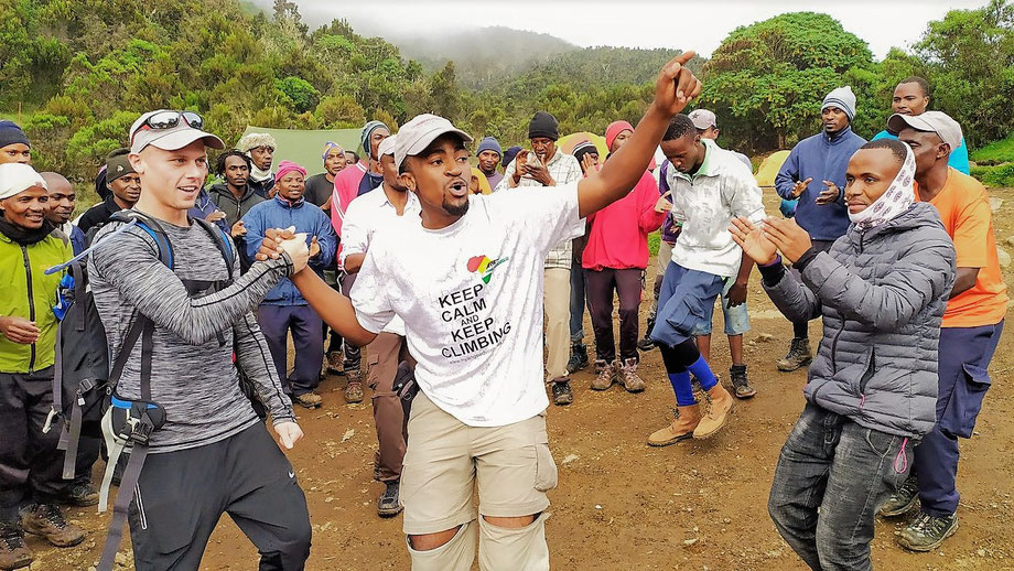 Singing and Dancing on Mount Kilimanjaro