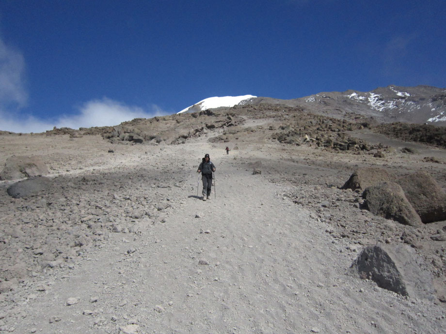 Kilimanjaro Decent from Uhuru Peak