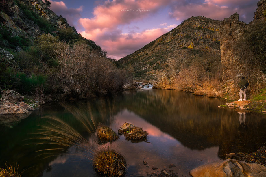 "THE SPEED OF LOVE", Me in Cabaneros National Park at sunset, Castilla la Mancha, Spain.