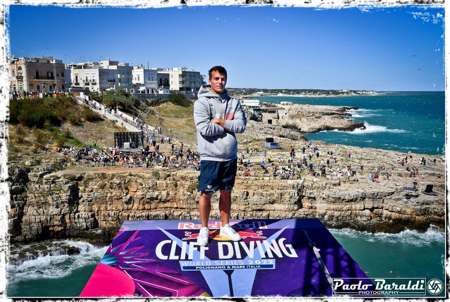 davide baraldi redbull cliff diving polignano a mare paolo baraldi photography