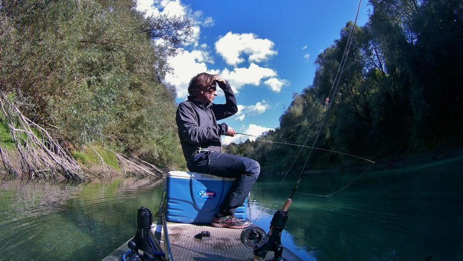fischen vom SUP, Fliegenfischen vom SUP, SUP fishing