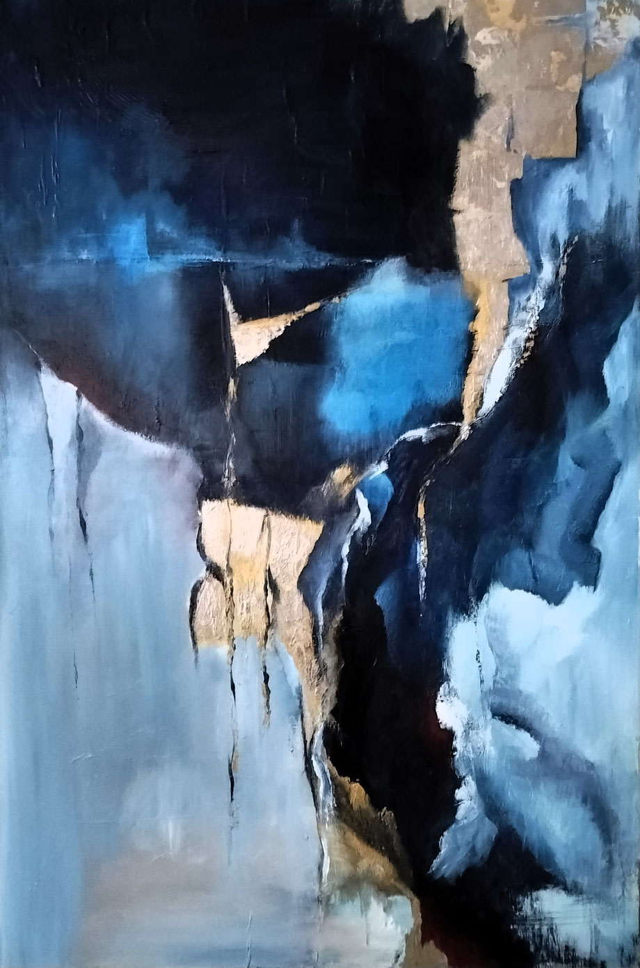 Water, a source of life 2 - 120 x 80 cm