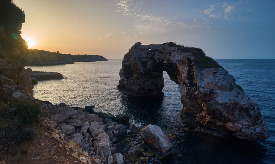 Fotospot Mallorca Es Pontas beim Sonnenaufgang fotografiert