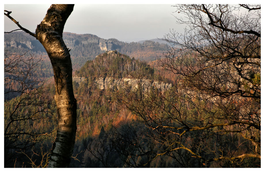 Durchblick zum Klingermassiv