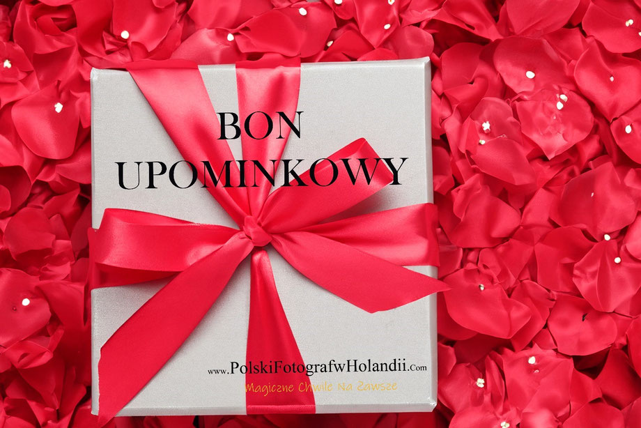 bon upominkowy z kokardka