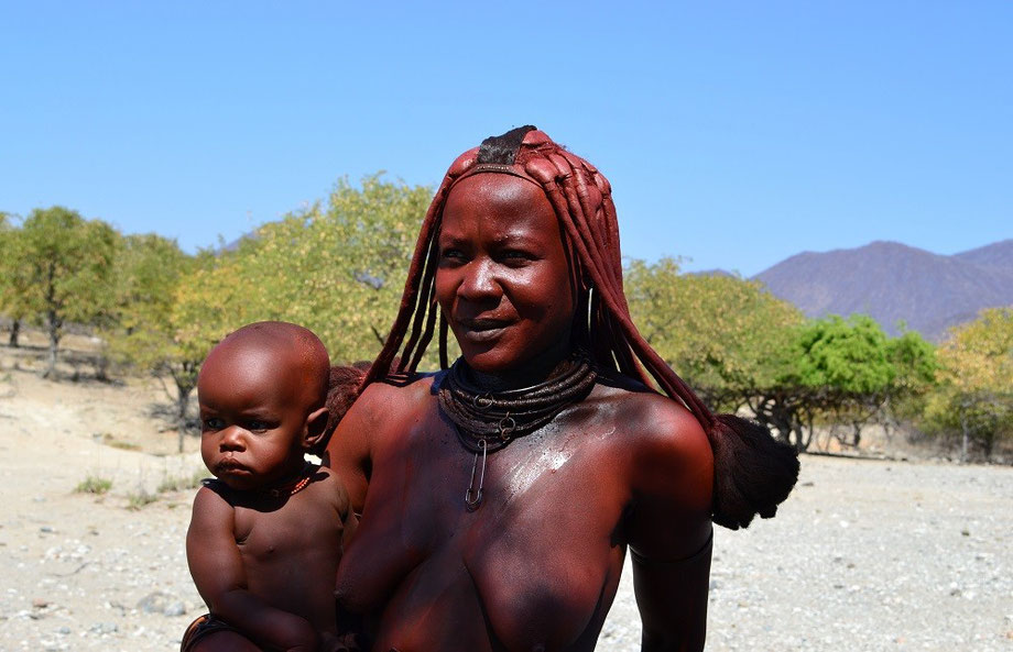 Animal fat and Ochre rubbed into the skin