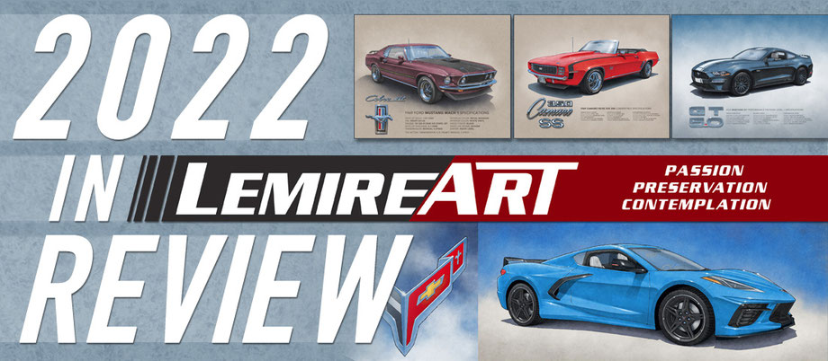 2022 IN REVIEW, Review of the year Lemireart, Review of the year Alain Lemire