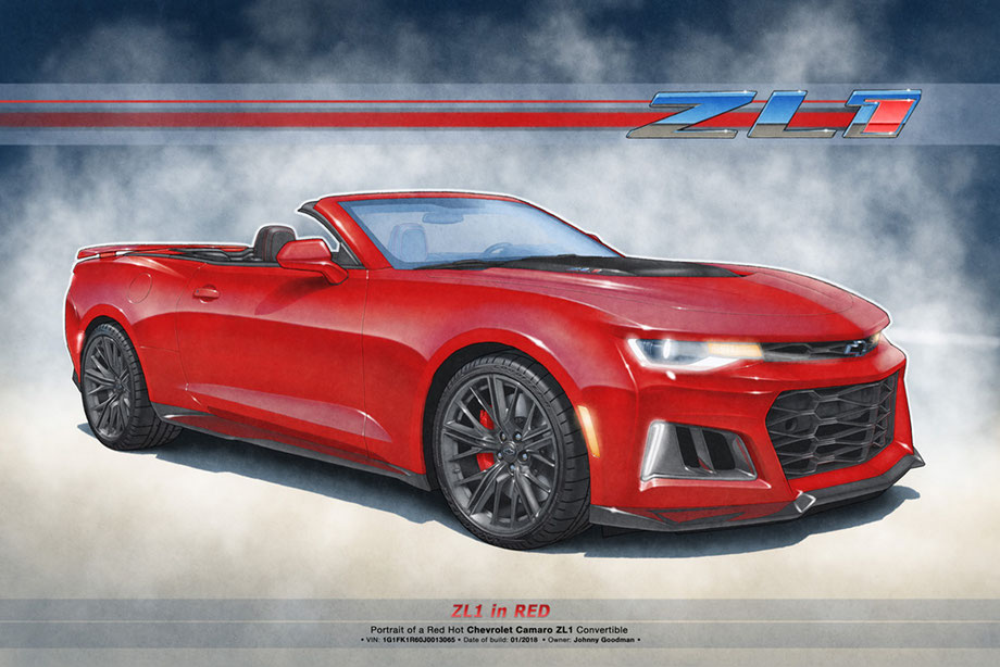 2018-2023 CAMARO ZL1 IN CONVERTIBLE BODY STYLE