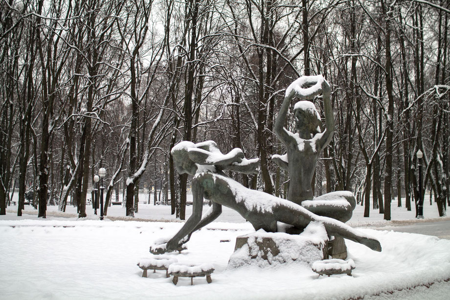 Janka-Kupala-Park - Winter