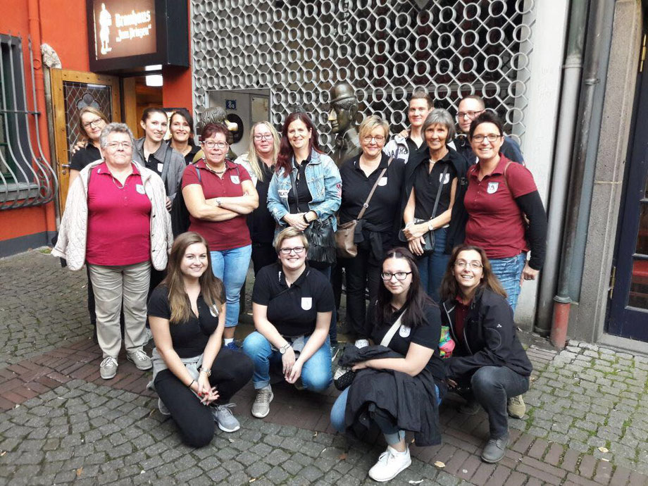 Reisegruppe Stadtführung Köln, Tünnes un Schäl in Köln Altstadt