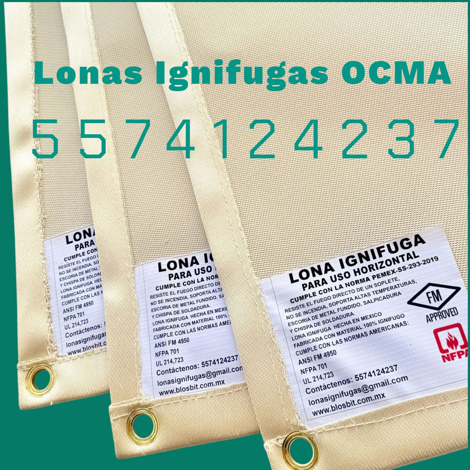 Lonas Ignifugas OCMA