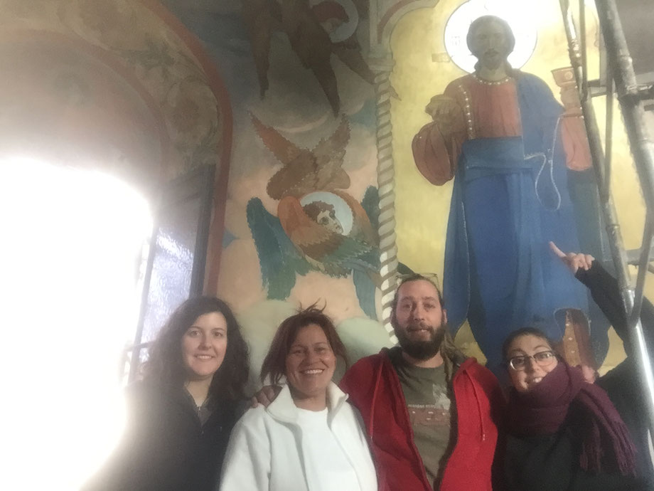 SPAGNA   FRANCIA  ITALIA ALLA CHIESA RUSSA FIRENZE BASILICA SUPERIORE 