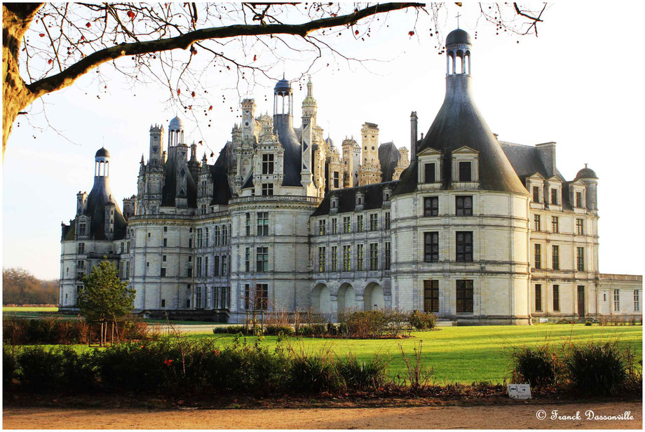 Château de la Loire Chambord camping-car photo Franck Dassonville