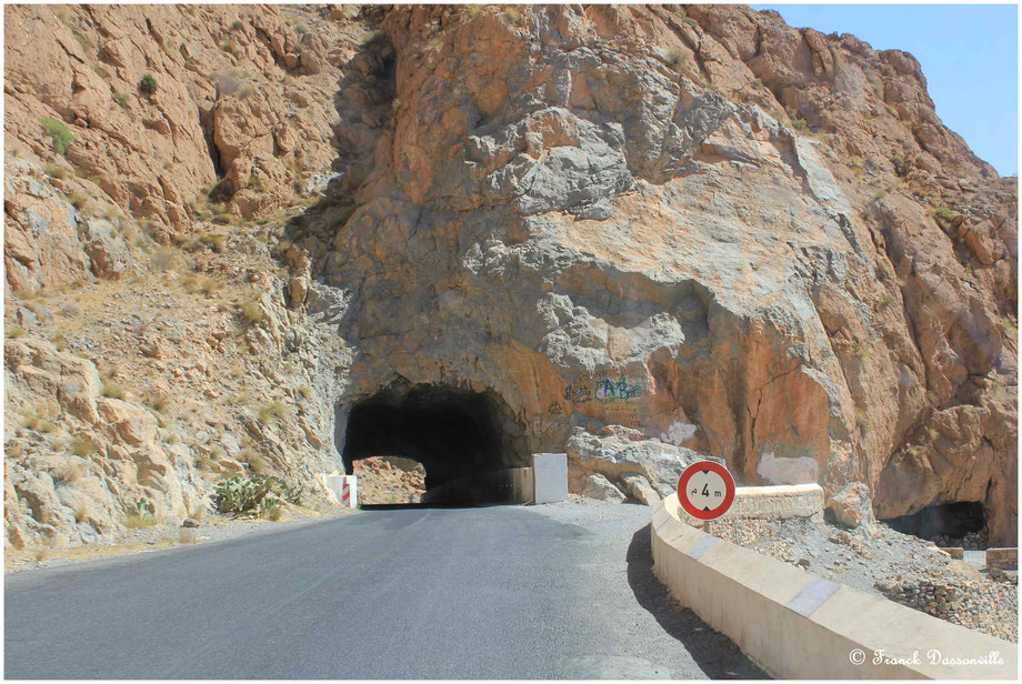 Maroc en camping car : Tunnel du légionnaire