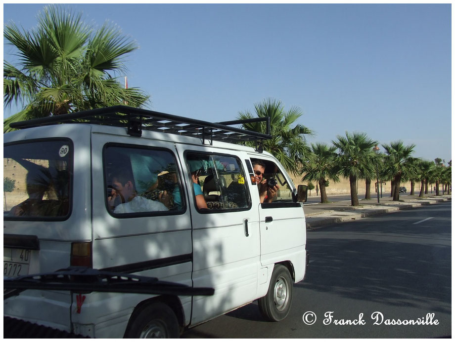 Maroc camping-car fourgon photo Franck Dassonville