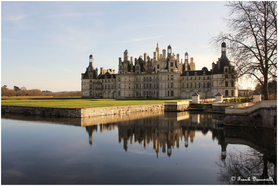 Château de la Loire Chambord camping-car photo Franck Dassonville