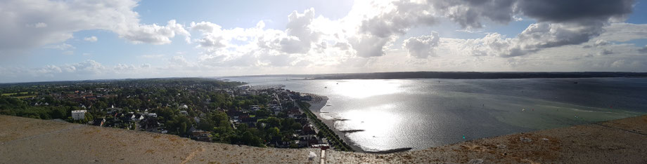 Sicht auf die Kieler Förde vom Laboer Ehrenmal