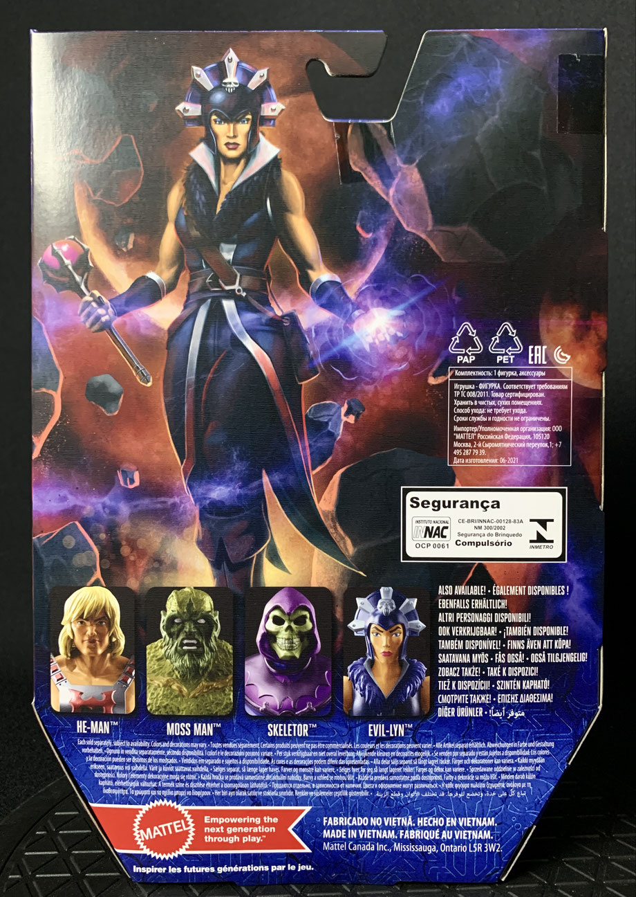 Evil-Lyn Masters of the Universe: Revelation Masterverse 18cm Actionfigur 2021 Mattel Ovp