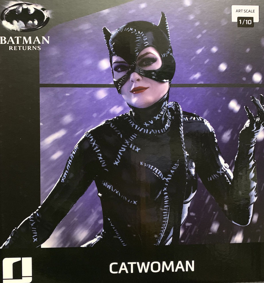 Catwoman 1/10 Batman Returns 1989 DC Art Scale Statue 20cm (Michelle Pfeiffer) Iron Studios