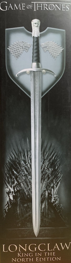 John Snow’s Longclaw 1/1 König des Nordens Edition Damaszener Stahl Game of Thrones Schwert Replik 114cm Valyrian Steel