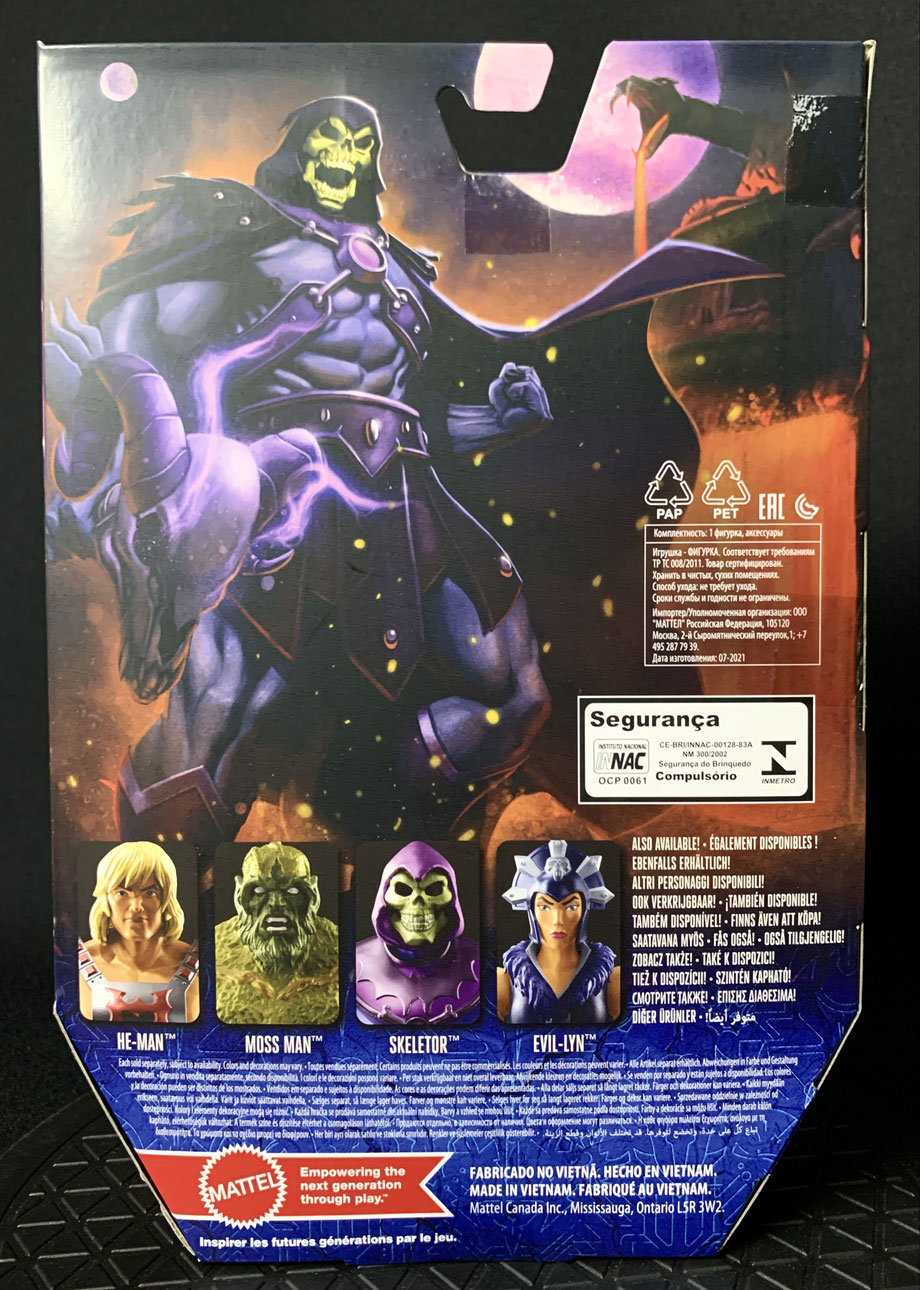 Skeletor Masters of the Universe: Revelation Masterverse 18cm Actionfigur 2021 Mattel Ovp