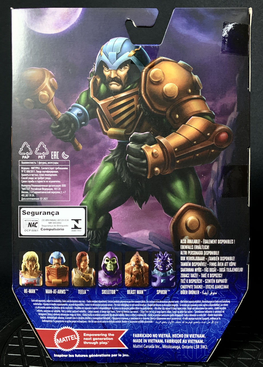 Man-At-Arms Masters of the Universe: Revelation Masterverse 18cm Actionfigur 2021 Mattel Ovp