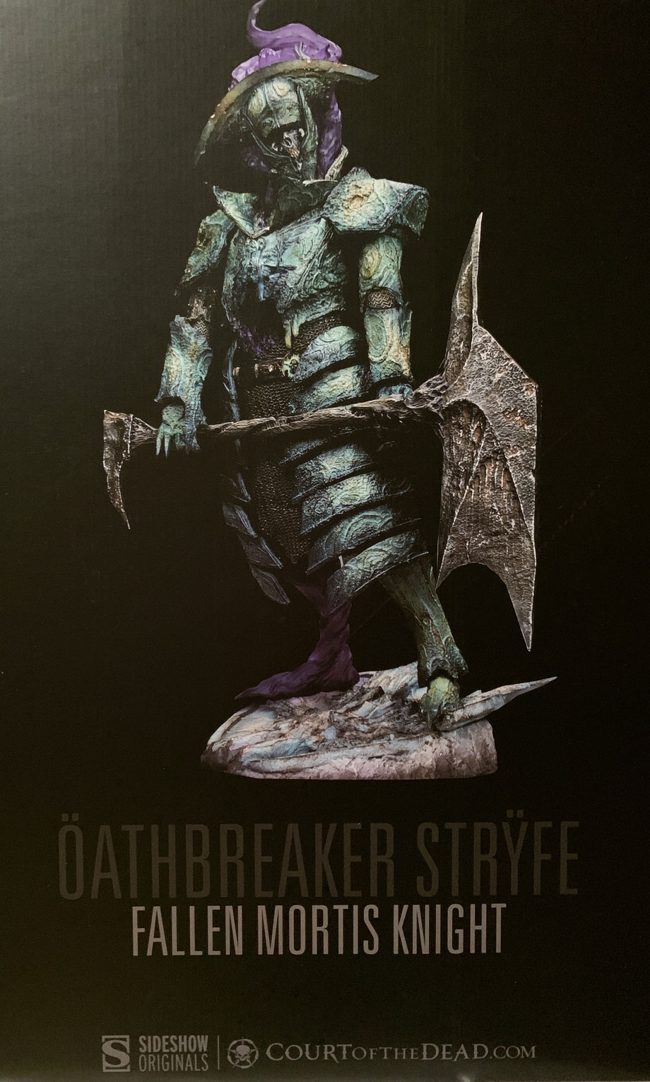Oathbreaker Strÿfe: Fallen Mortis Knight 1/4 Court of the Dead Premium Format Statue 60cm Sideshow 