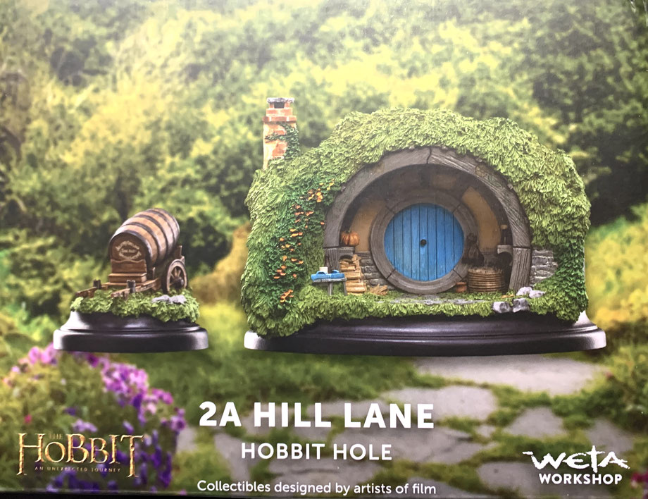 2A Hill Lane Der Hobbit Eine unerwartete Reise Statue 11cm Environment Weta