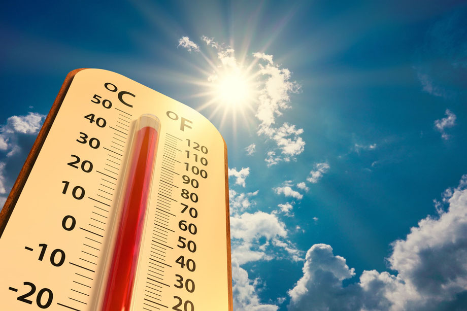Le mercure pourrait dépasser les 42°C dans le Val de l'Eyre./Photo DR.