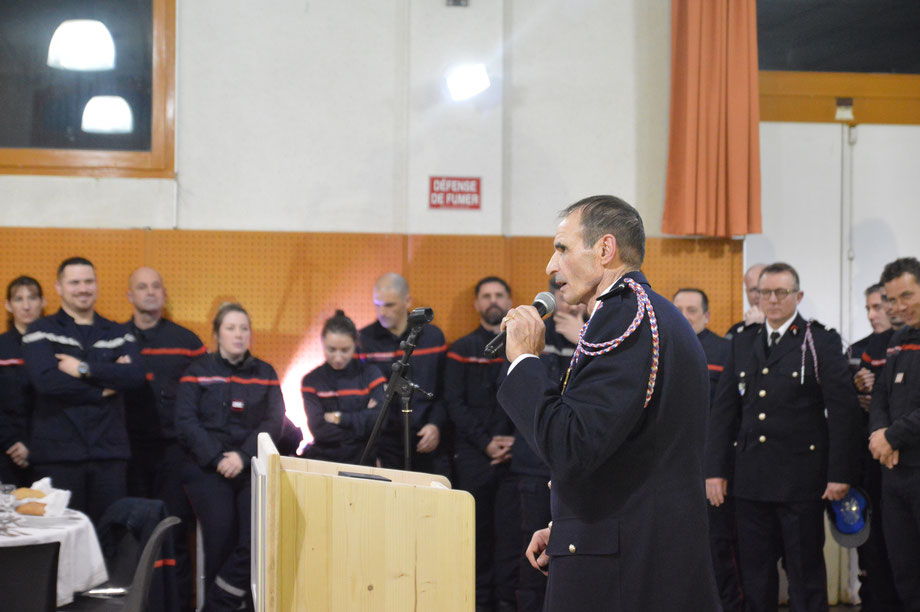 Le lieutenant chef de centre Jean-Michel Plantey quittera prochainement ses fonctions./Photo LB