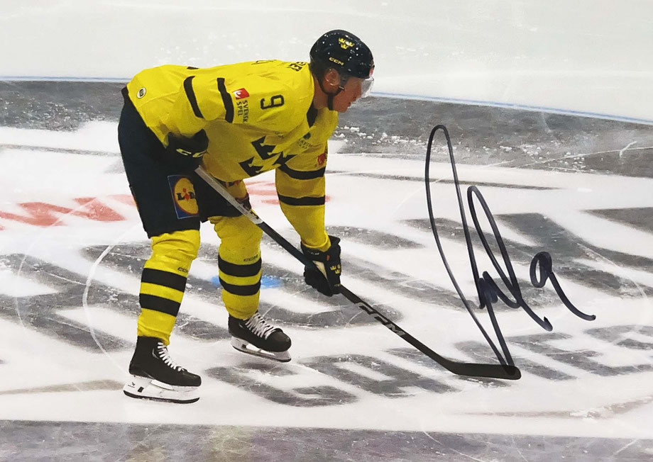 Autograph Gabriel Carlsson Autogramm