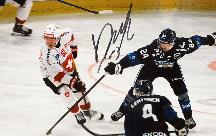 Autograph Dario Rohrbach Autogramm
