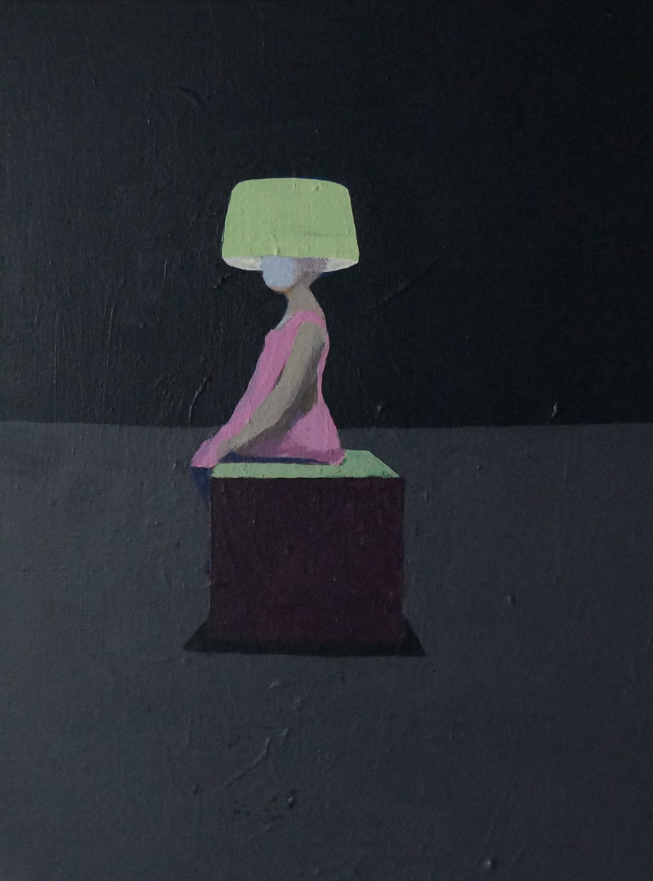 lamp shade - Acryl auf Leinwand, 40x30cm, 2015 | verkauft