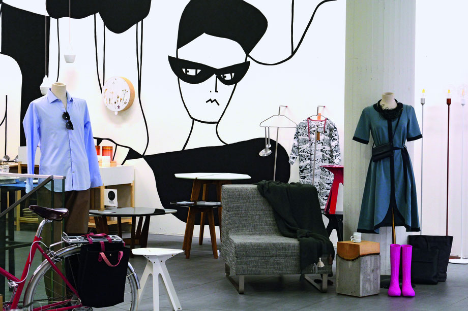 Einblick in den Laden von «Swiss Design Market».