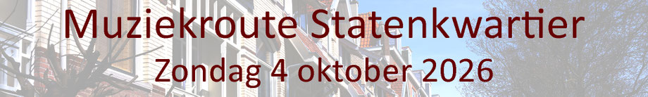 Muziekroute Statenkwartier