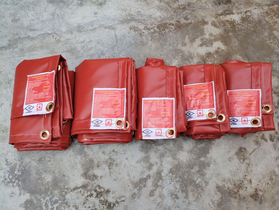 Lonas Ignifugas Certificadas - Venta de Lona Ignifuga - Entrega inmediata - Envios a todo Mexico