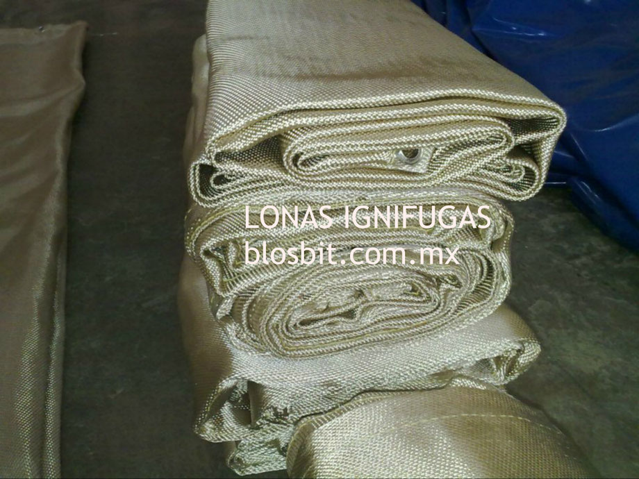LONAS IGNÍFUGAS PROTECCIÓN CONTRA EL FUEGO OCASIONADO POR LA CHISPA DE SOLDADURA.